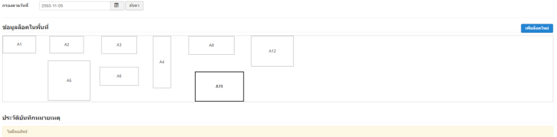 แผนผังที่แสดงการยังไม่ได้ขยายกรอบพื้นที่ออก